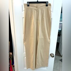 Emery Rose Linen-like Pants